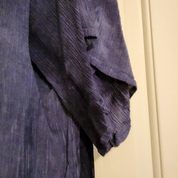 3X Weekend black & blue top - Picture 5 of 6